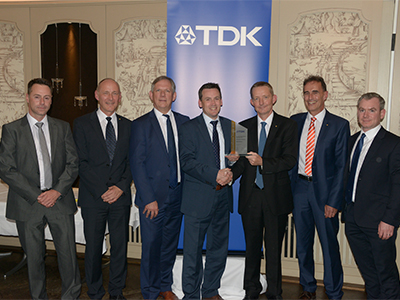 foto noticia AVNET Abacus recibe el Senten Manten Gold Award de TDK